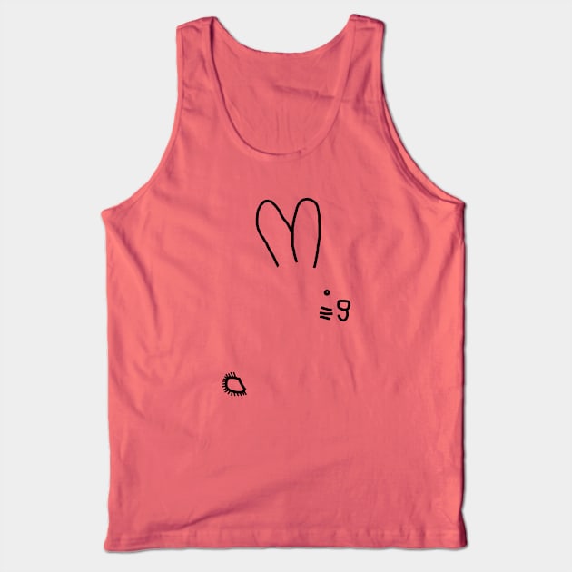 It is the Easter Bunny Tank Top by ellenhenryart